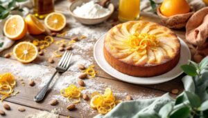 Torta sofficissima con succo d’arancia e mandorle: dolce ricetta senza burro