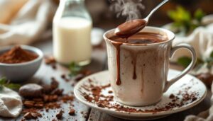Cioccolata calda alla Nutella con 3 ingredienti: pronta in pochi minuti