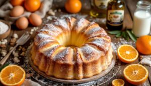 Ciambella all’Arancia Soffice come una Nuvola “Senza Burro