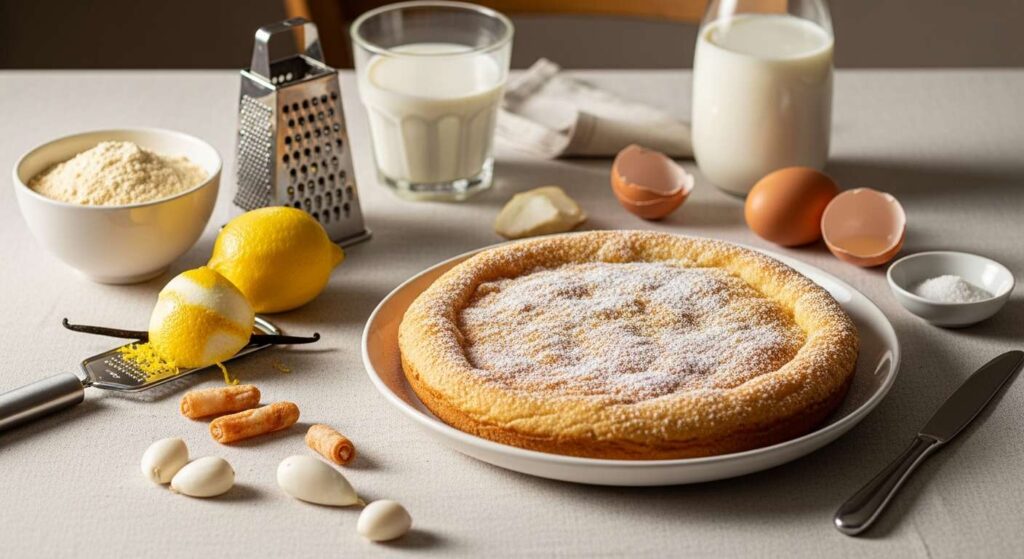 FRITTELLONA AL FORNO ricetta dolce 2 minuti