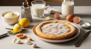 FRITTELLONA AL FORNO ricetta dolce 2 minuti