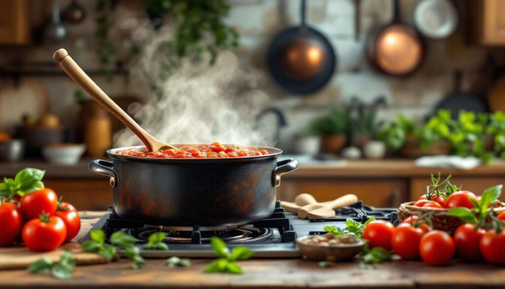 Non aggiungere mai acqua al sugo di pomodoro