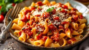 Pasta alla Ciociara ricetta primo piatto facile e rapido in pochi minuti